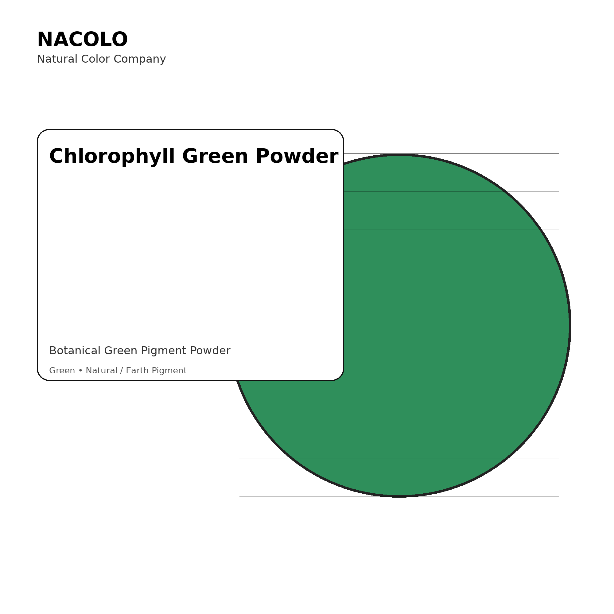 Chlorophyll Green Powder