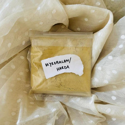 Myrobalan Dye Powder | Natural Yellow to Green Eco Dye