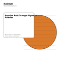 Paprika Red-Orange Pigment Powder